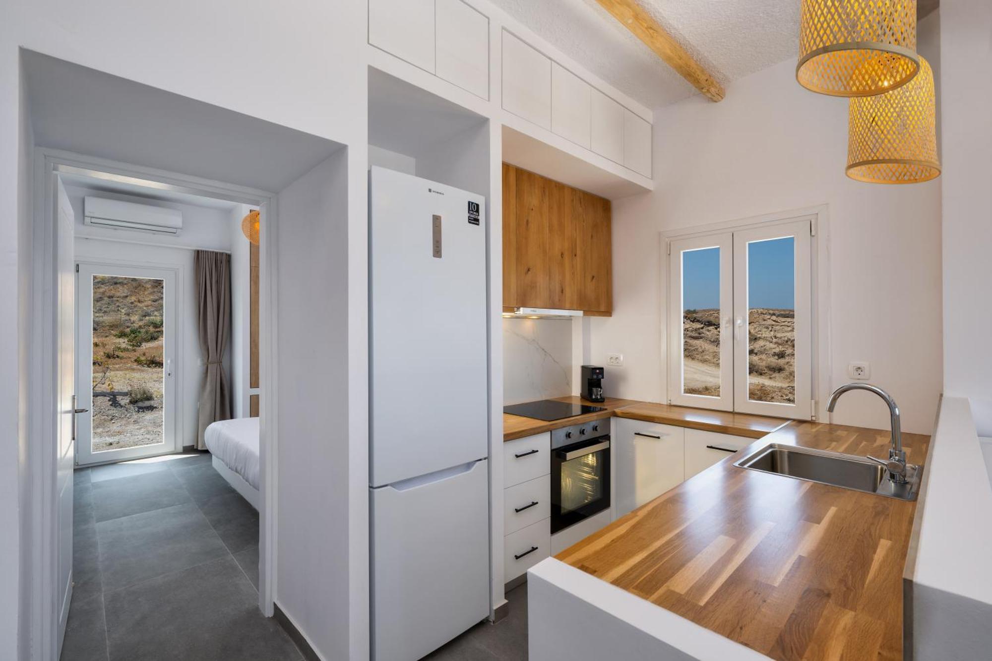 Peaceful Seafront Retreat In Santorini -Sonus Mare Beach Houses Vourvoúlos Buitenkant foto