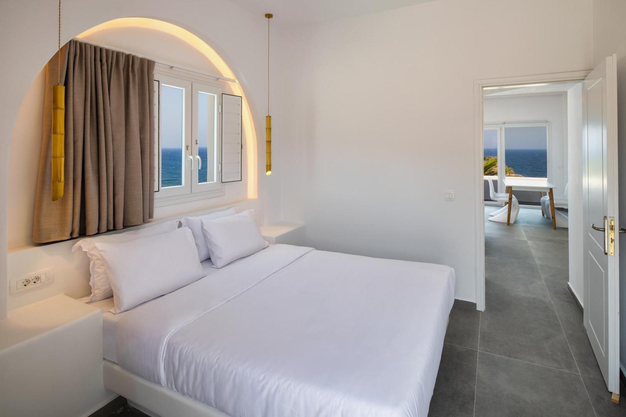 Peaceful Seafront Retreat In Santorini -Sonus Mare Beach Houses Vourvoúlos Buitenkant foto